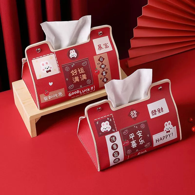 Caja de pañuelos de dibujos animados para ganar dinero, soporte para pañuelos, caja de pañuelos multifuncional para el hogar, dormitorio, coche, mesa de centro, caja de almacenamiento, multiusos