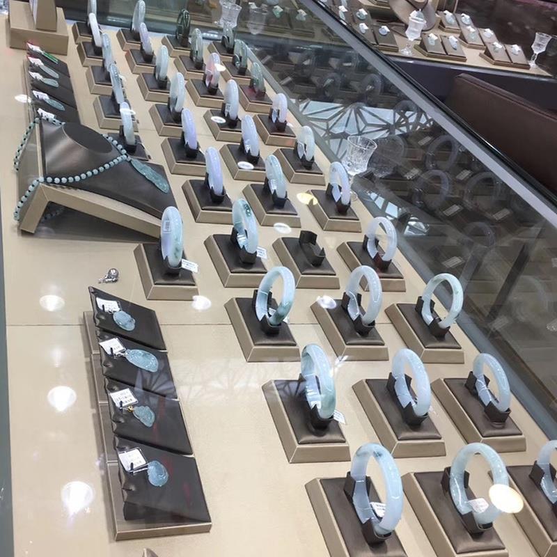 手鐲架首飾展示架翡翠玉器展示道具手鍊架手串托陳列珠寶展示道具