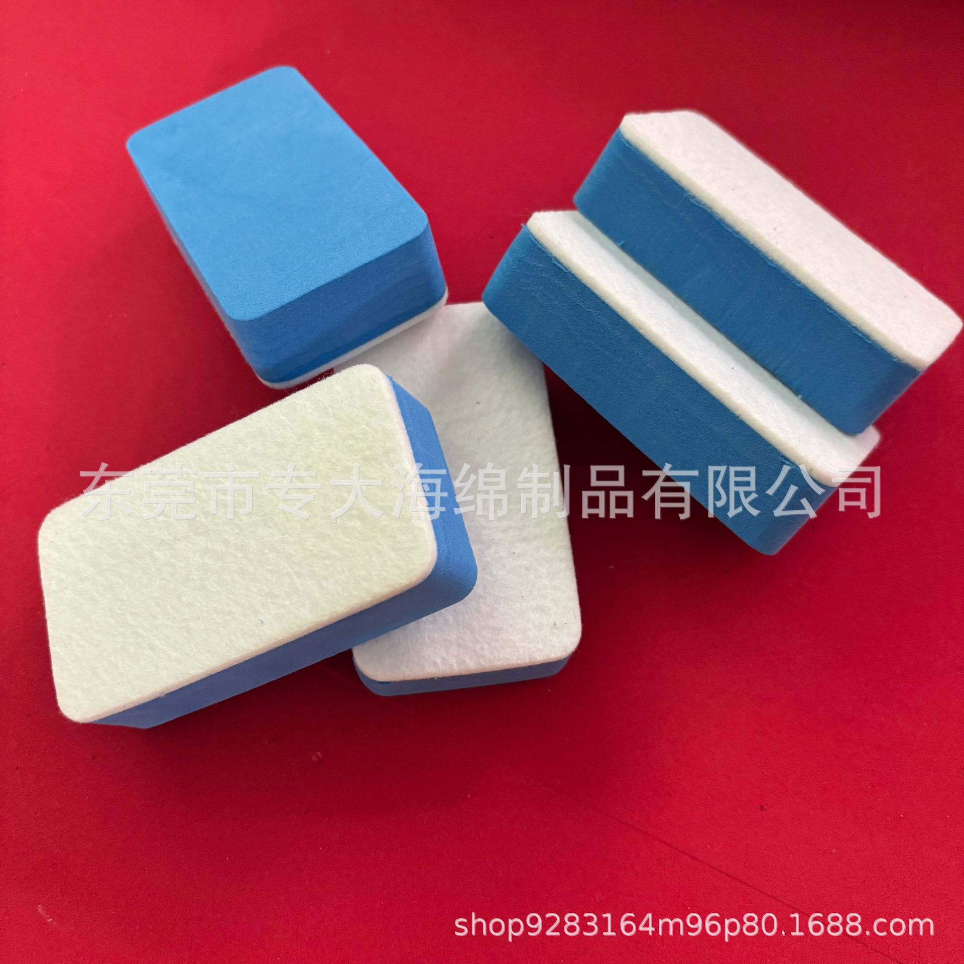 现货汽车玻璃吸油膜清洁擦抛光镀晶羊毛毡挡风玻璃虫胶EVA板擦