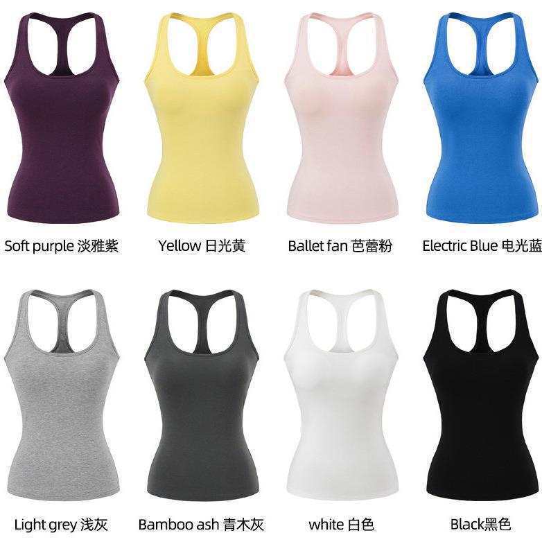 Pilates Anti-Sagging Slimming Fitness Sports Yoga Top with Narrow Straps, Waist-Cinching, Chest Pad Vest for Women