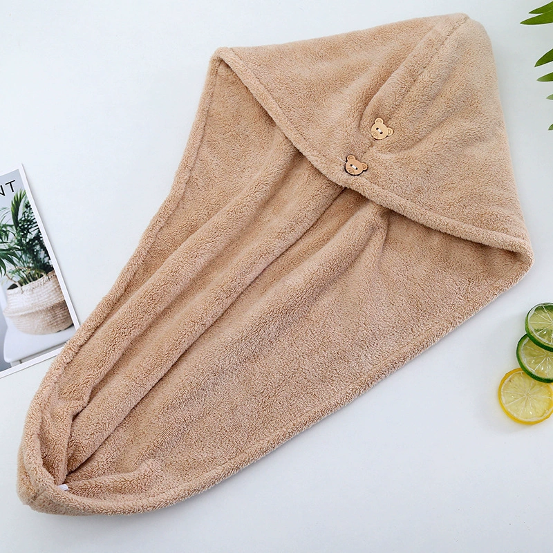 Hair towel, quick dry cute shower cap, scarf, increased thickness, water absorbent, (Physicals)