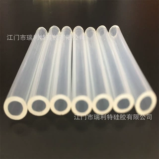 厂家定制食品级硅胶管耐磨透明硅胶软管耐高温硅胶套管