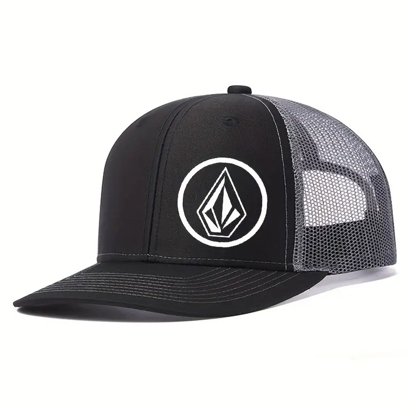 154g Weight Baseball Cap Hats Type Daily, Street Occasion Oxford Cloth Material Geometric Pattern Summer Season Unisex Gender Casual, Sports Style Style Wide Eaves Rim Unisex Casual Sports Style Geometric Wide Eaves Baseball Cap 9
