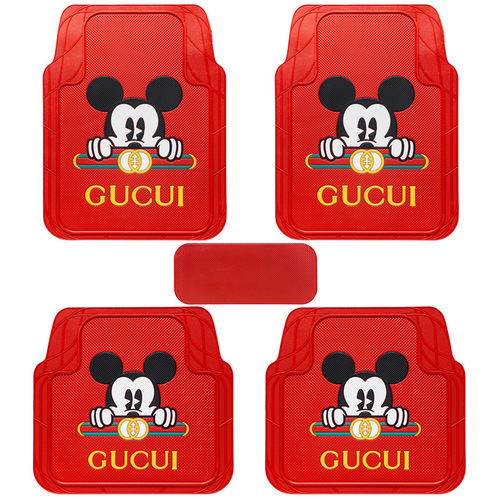 New Cuttable Car Mat Universal Four-Season Latex Floor Mat Easy to Clean Thick Waterproof Anti-Slip Anti-Freeze