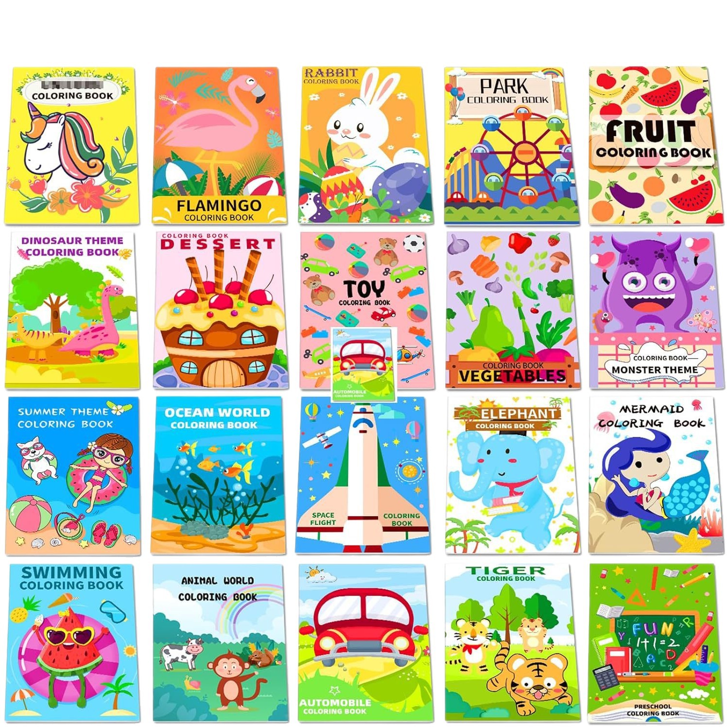 ���Ҳ�ɫӡˢ20������Ϳѻ����������DIY Ϳɫ����ڶ�ͯͼ���鼮