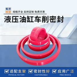 液压油缸车削密封件千斤顶密封圈NL蕾型圈车削聚氨酯油封轴O型圈