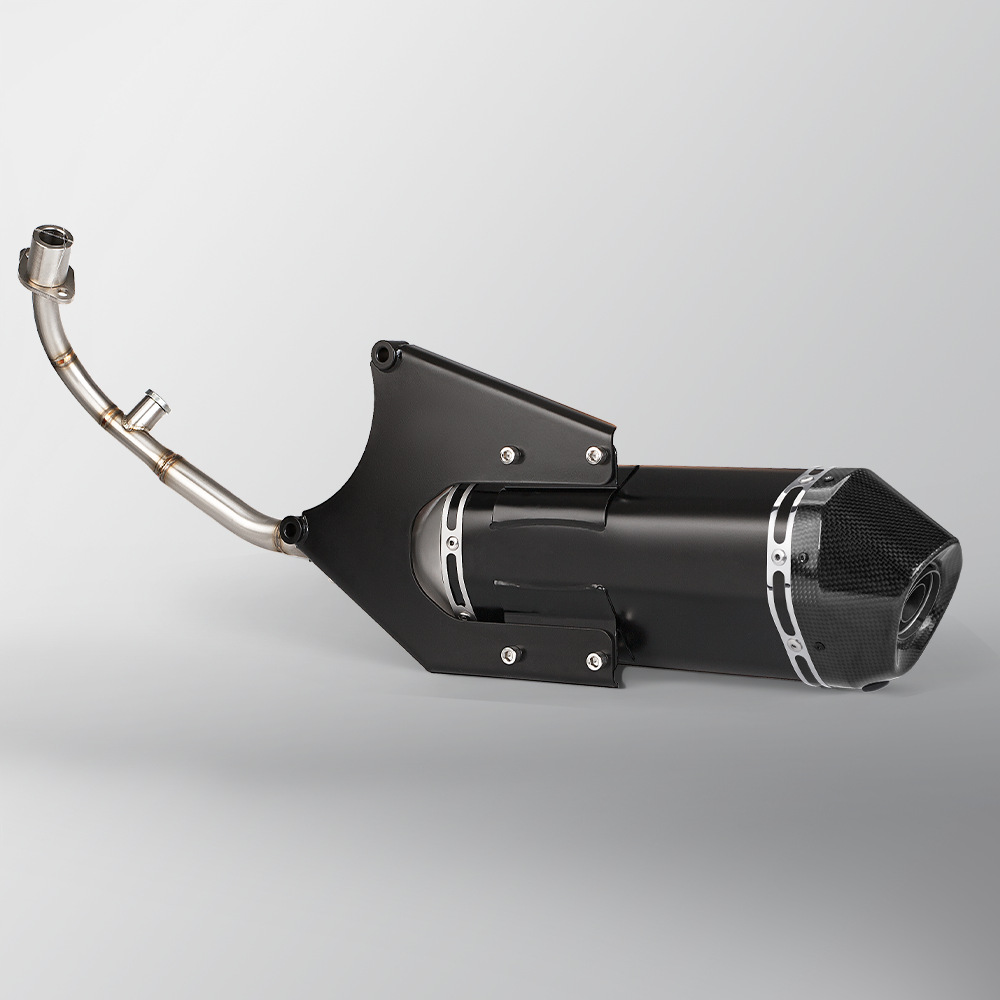 Motorcycle exhaust pipe modification is suitable for the new Vespa Spring 3V full-section exhaust pipe 2014-2022