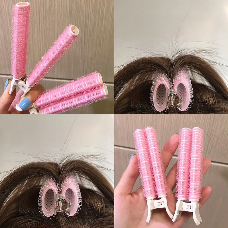 High Cranial Top Air Bangs Hair Root Fluffy Clip Front Hair Styling Artifact Curler Boxed Hairpin Hair Accessories Women_voghion.com