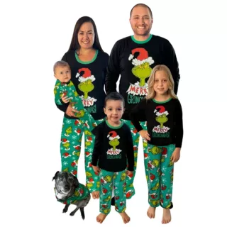 Grinch Happy Grinchmas Family 小怪圣诞亲子套装