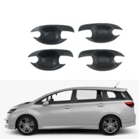 2003-2009 подходит для Toyota WISH специальная дверная чаша угольное волокно узор перенос воды печать дверная чаша крышка декоративные детали