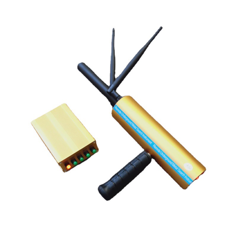 金色新款双天线加强信号远程地下探测器德克萨神探金银铜宝石