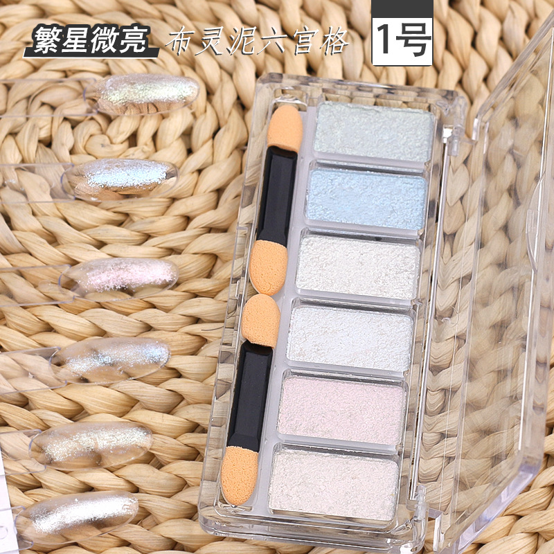 Estilo explosivo Nail Art Tela Ling Mud Fairy Powder Cream Bu Ling Mud Sólido Super Flash Fairy Color Textura Textura Polvo de modelado tridimensional