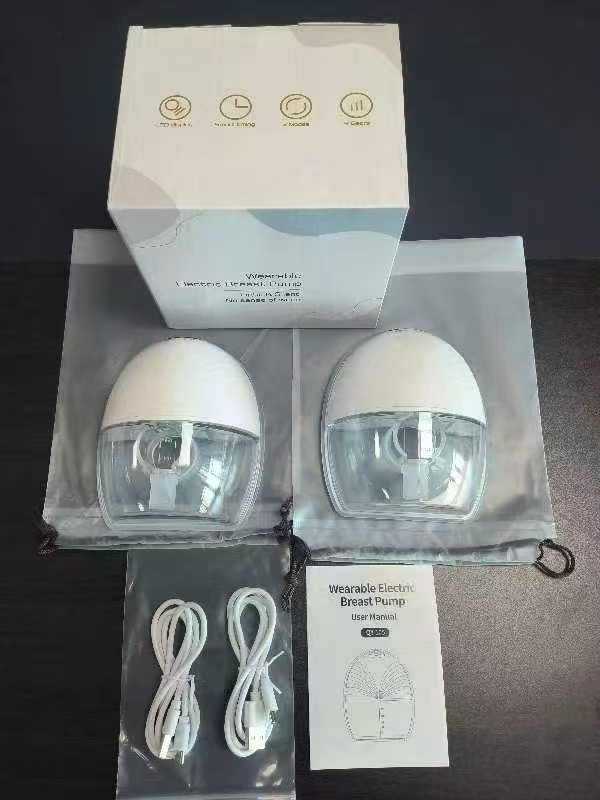 Transfronteriza portátil bomba de mama eléctrico automático mano libre bomba de mama Dispositivo de recogida de leche