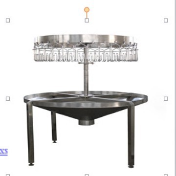 供应鸡鸭鹅宰杀沥血控血台 可旋转式圆形掏脏工作台  工厂直销