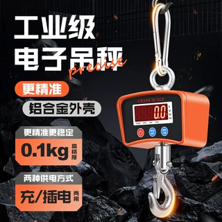 电子吊秤OCS-B1 100g精度CE/ROHS认证货通全球中性包装500/1000kg