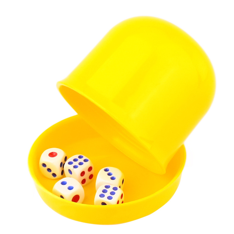 Vaso para dados con base para puestos de comida, vaso para dados de supermercado, vaso para dados de plástico para uso doméstico, envío gratuito al por mayor