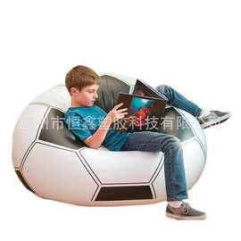 厂家供应热销充气足球懒人沙发便携式可折叠躺椅pvc单人沙发躺椅