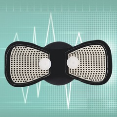 LED smart massager special gel patch double line shoulder and neck massage patch hydrogel replacement sector gel patch