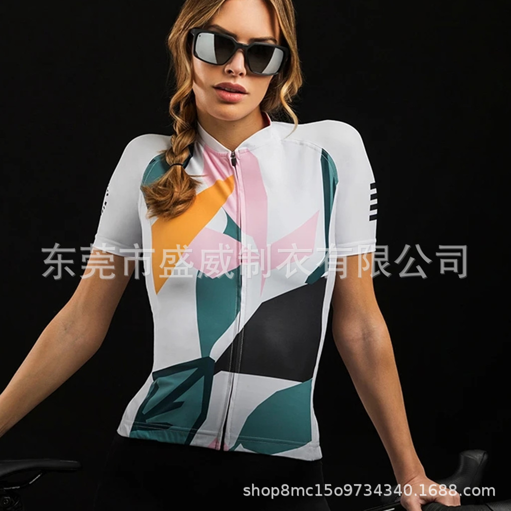 Cycling Jersey Short-Sleeved Suit for Summer, Men's and Women's Mountain Road Bike, Breathable, Lightweight, New Style, Quick-Drying