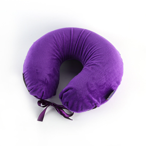 RoyalLatex Thai natural latex U-shaped cervical spine pillow for men and women aircraft travel portable nap pillow