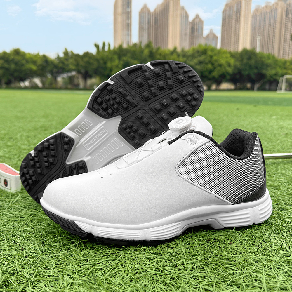 X618 남성 신발 골프 골프 신발 대형 39-49 미끄럼 방지 전문 스파이크 야외 스포츠 및 레저 신발