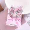 Cartoon children's hair accessory, cute hairgrip, rainbow hairpins for early age, Korean style, no hair damage