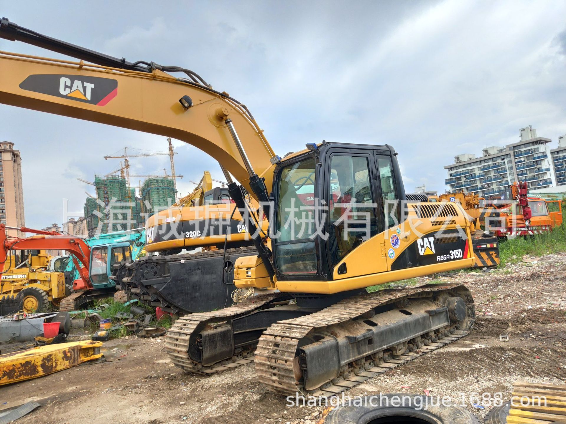 卡特彼勒CAT315D 中型挖掘机 15吨履带挖掘机 出口
