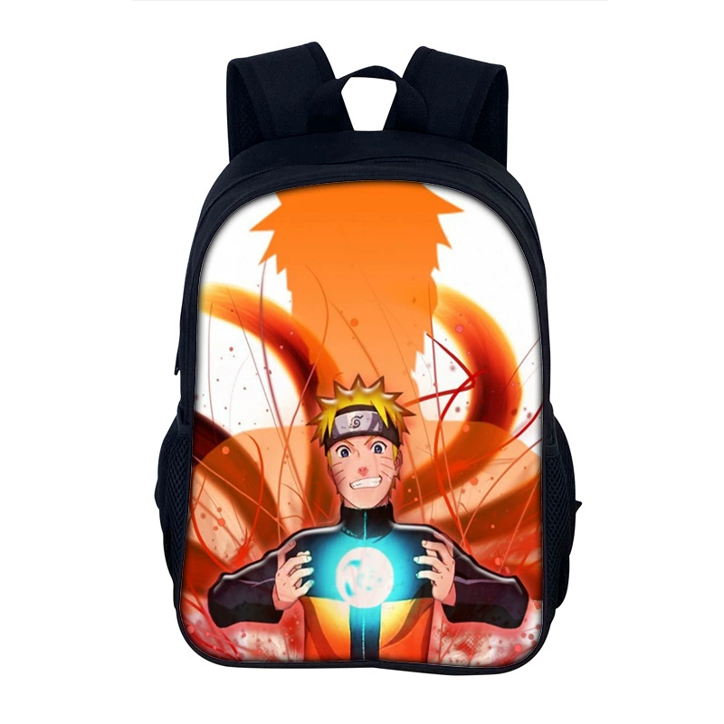 Рюкзак Naruto 40 см, принт аниме, мягкие лямки и основной отдел