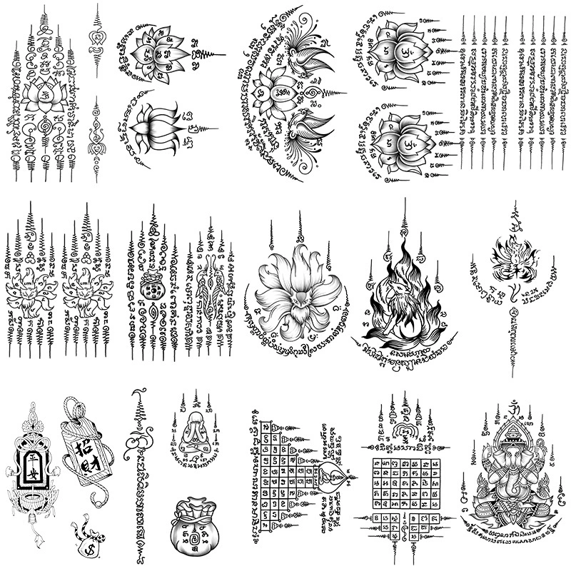 Тайские сакральные тату-к stickers?
