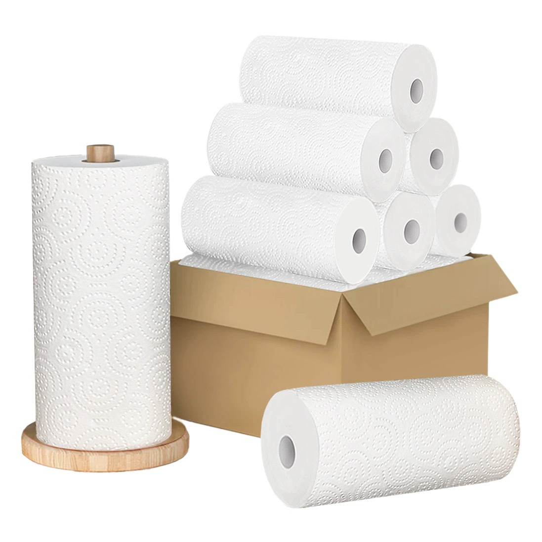 Кухонная бумага рулонная бумага маслопоглощающая впитывающая бумага рыбий стейк специальная кухонная ткань коммерческое полотенце для рук оптом масло-протирание