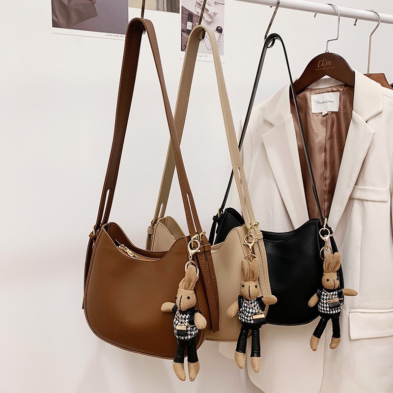 Borsa a tracolla da donna stile sella trendy moda francese_voghion.com