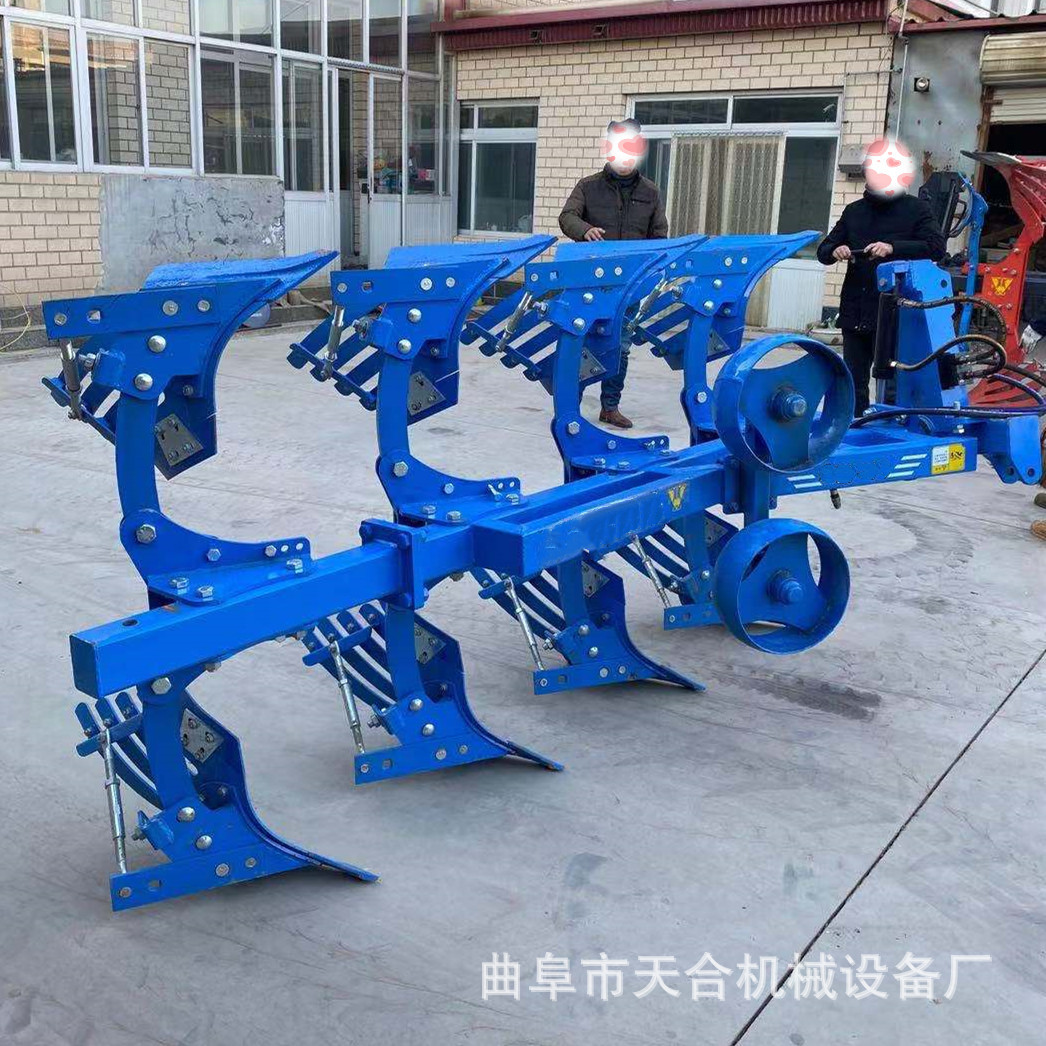 拖拉机旋耕机427液压翻转犁农耕具427栅条翻转犁供应型号齐