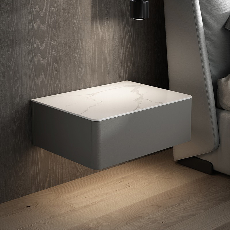 단단한 나무 슬레이트 짙은 회색