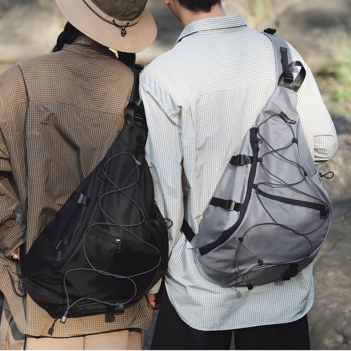 Casual Sports Crossbody Chest Bag for Women 2026 Spring New Fashion Lightweight Backpack Large Capacity Single Shoulder Commuter Bag