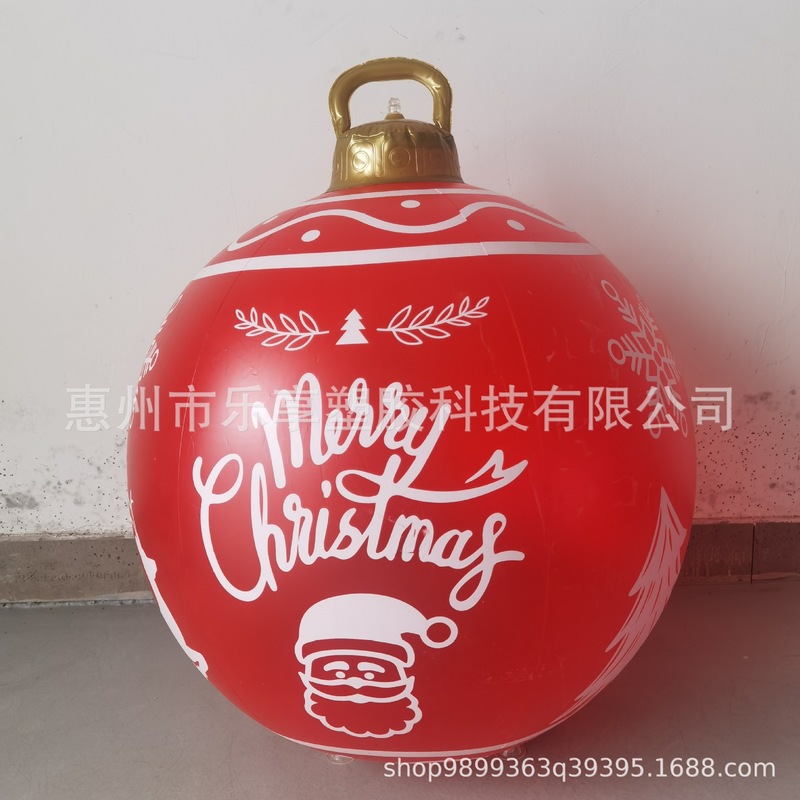 工場在庫 PVC製 インフレータブル クリスマスボール クリスマス会場装飾 雰囲気ランタン|undefined