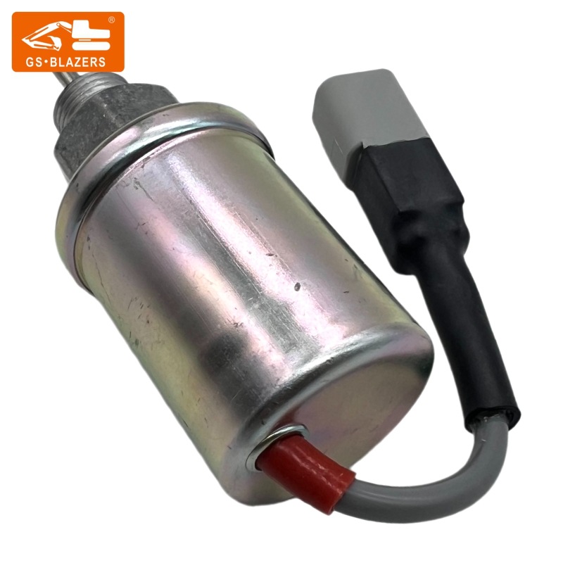 12V para válvula solenoide Perkins U85206520 interruptor de apagado de accesorios de maquinaria de construcción