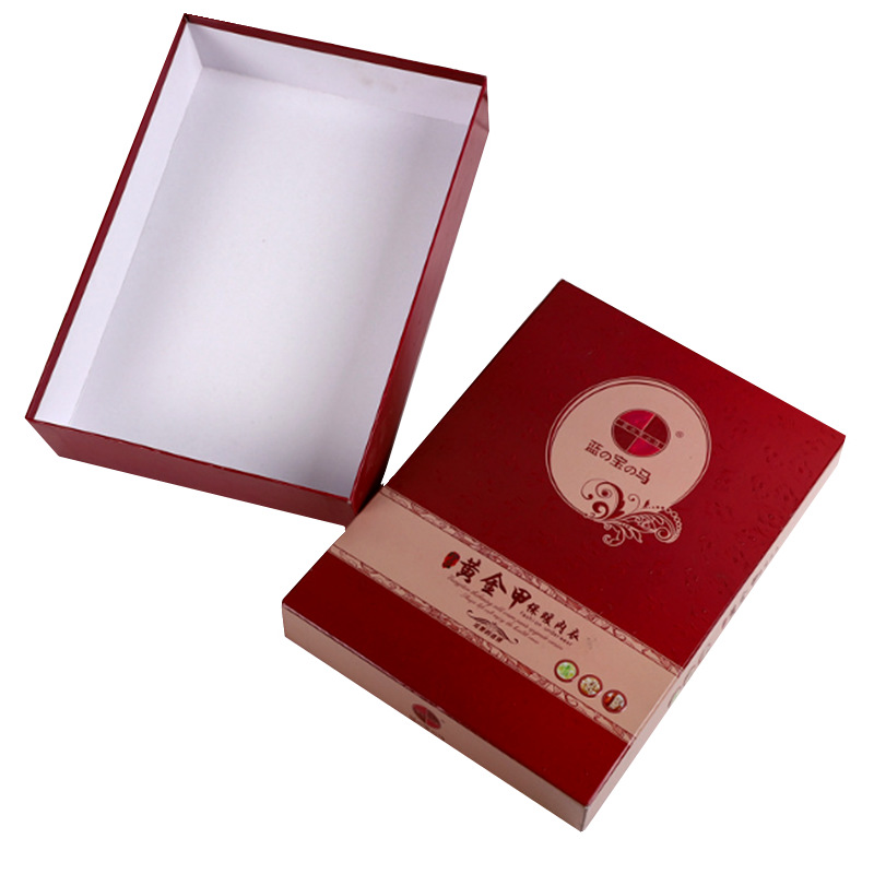 厂家定做天地盖纸盒蛋糕礼品盒PET透明盒PVC白卡盒上下盖包装批发