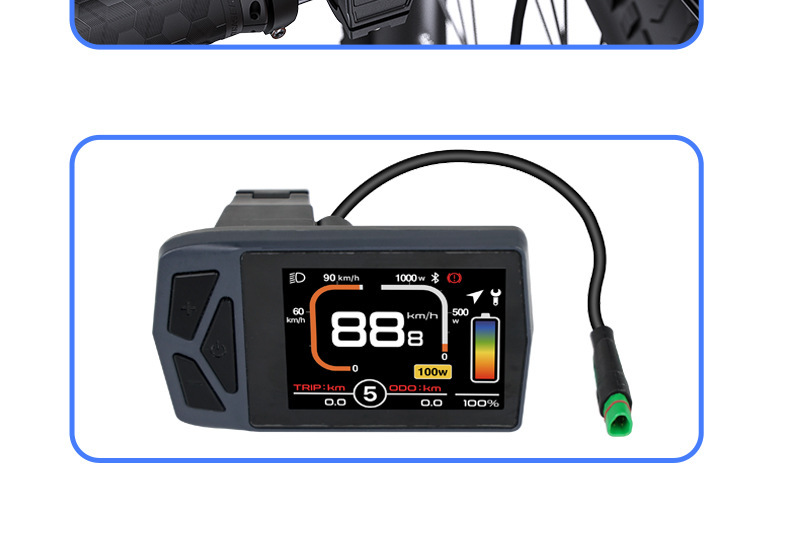 Bafang Mid-Drive Motor Instrument Ekd01 Is Suitable for M620 510 620 560 Bbs Can Protocol Motors