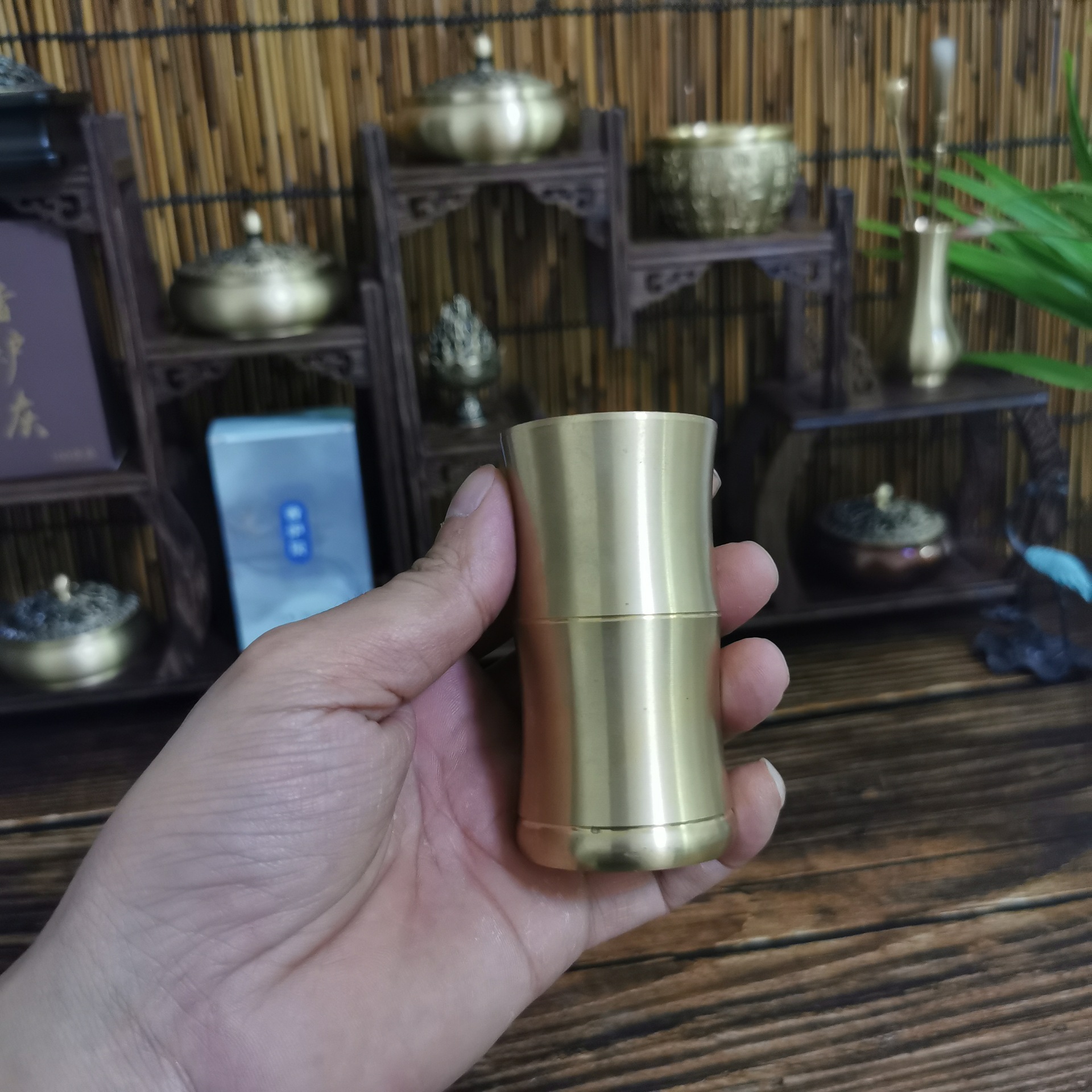 구리 향 병 (대나무 섹션)