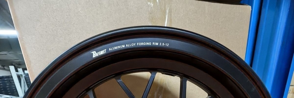 Nine-B No.1 front wheel rim UMFCUQIN1S 12inch NE wheel hub modified for Maverick, thickened and fixed for off-road use