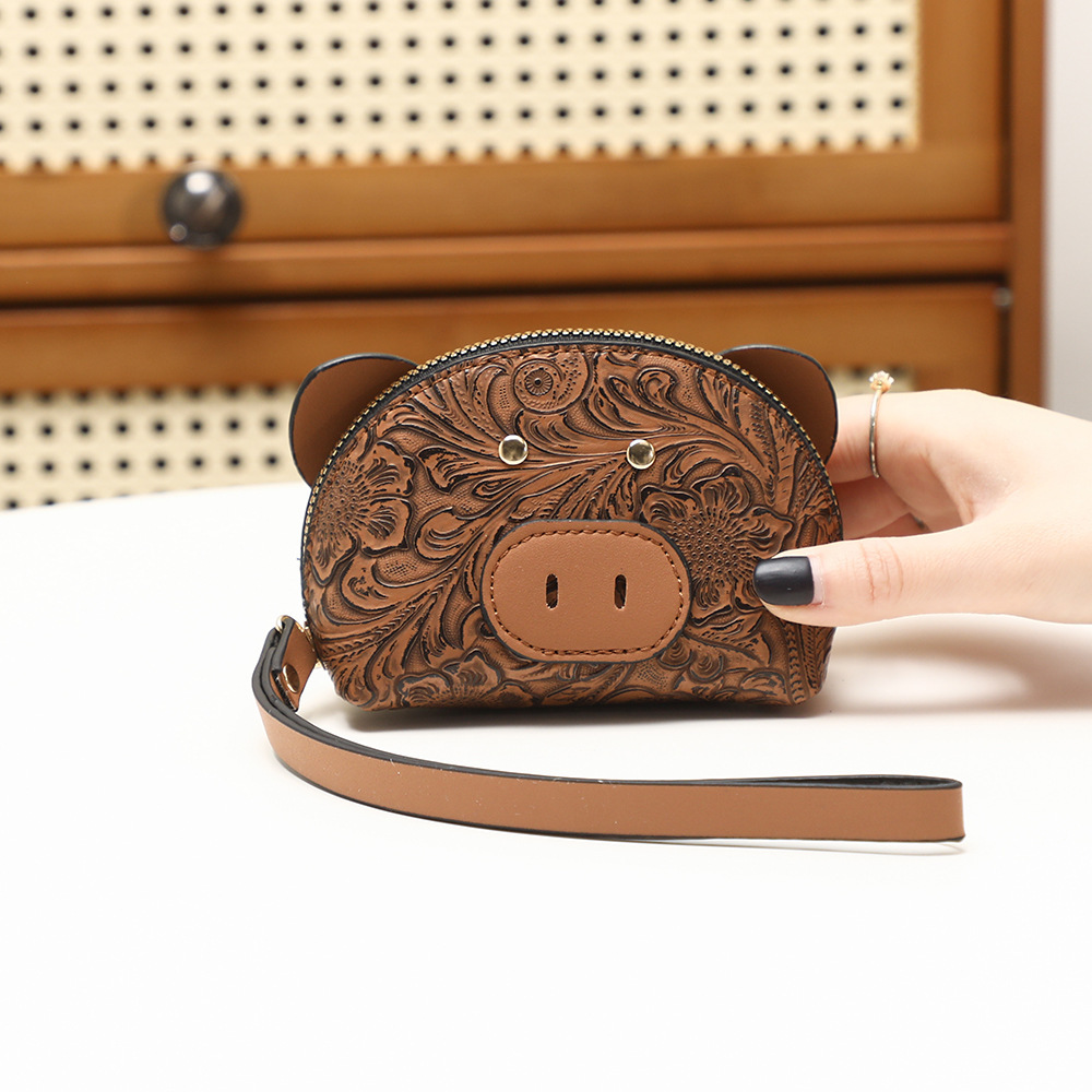 2025 nuevo cerdo de moda bolso de mano nicho retro bolso de mochila coreano simple y versátil hebilla de metal image 10