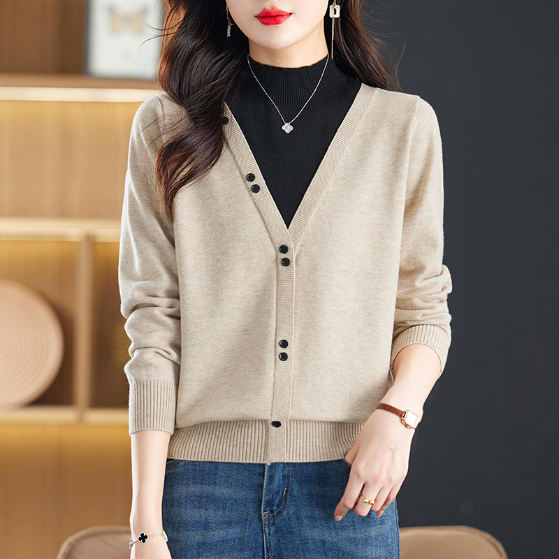 E6111 990K ÁO LEN NỮ TAIRYA ÁO LEN CẢ BỘ 2 MÓN MÙA XUÂN THU ĐÔNG THỜI TRANG NỮ G03 SẢN PHẨM MỚI