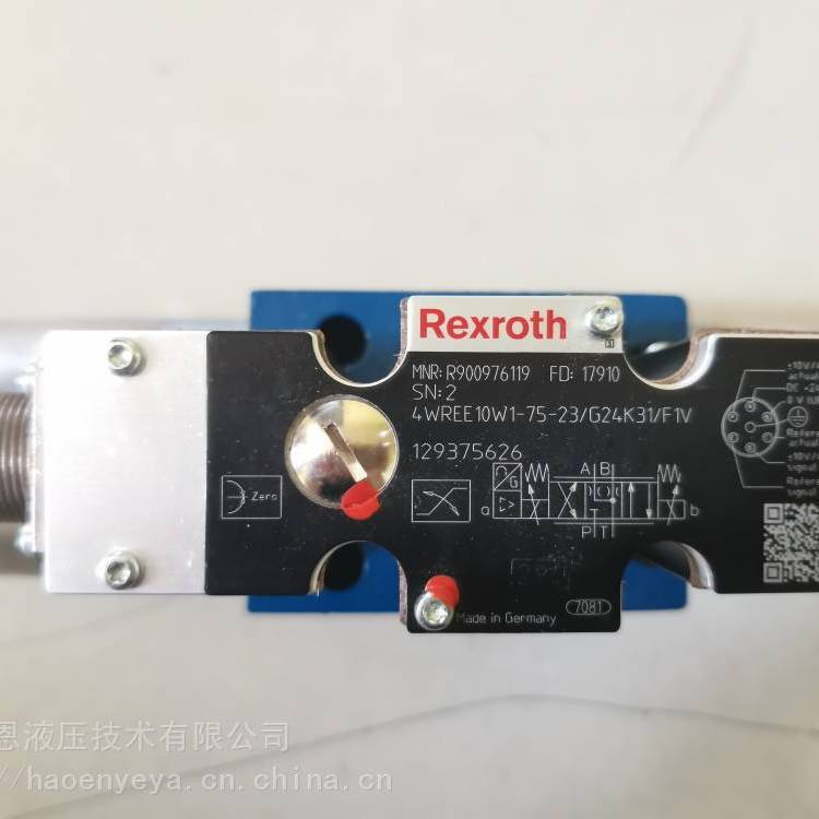 供应力士乐进口 R901526577液压比例方向阀 4WREE6EA32J-3X/M/24A