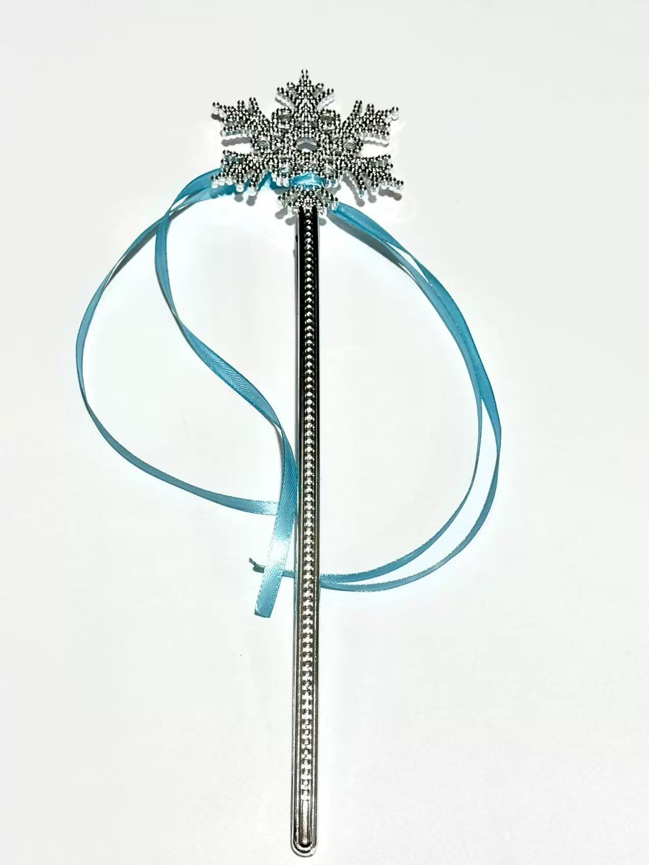Children's magic wand, accessory, with snowflakes, dress up