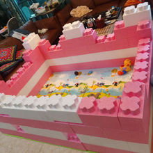 泡沫积木厂家直销大型室内拼搭儿童围栏球池儿童乐园代销