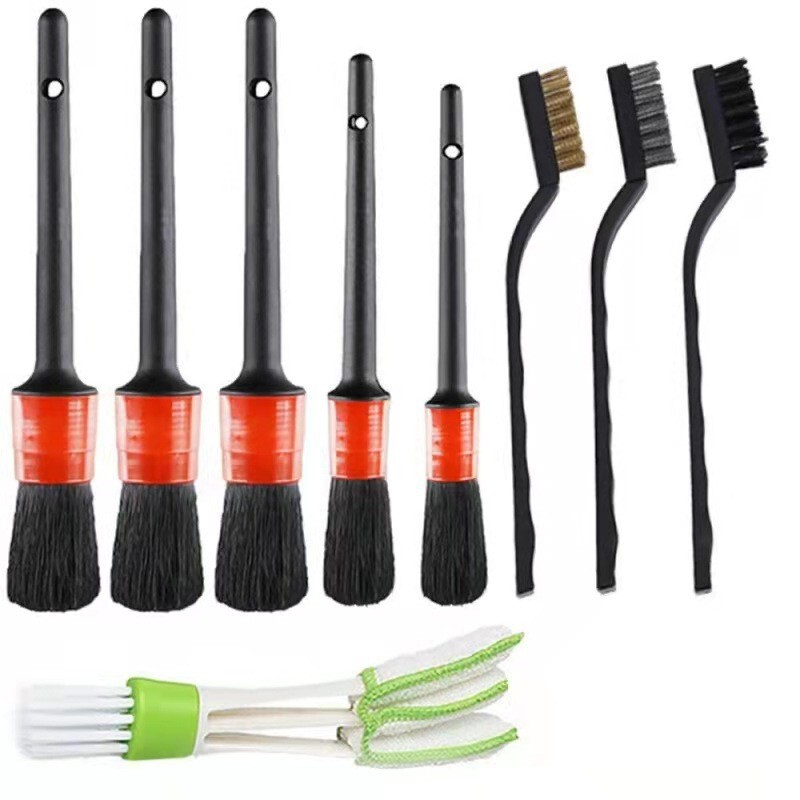 Amazon Hot Sale Electric Drill Brush 9 Piece Set Car Cleaning Brush Air Conditioning Air Outlet Beauty Gap Brush Details Brush Amazon Hot Sale Electric Drill Brush 9 Piece Set Car Cleaning Brush Air Conditioning Air Outlet Beauty Gap Brush Details Brush