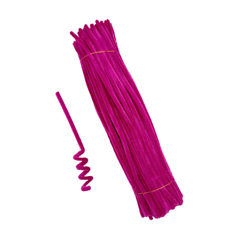 Cifrado [6mm Twisted stick] DIY tiras de lana de colores material hecho a mano de los niños ramo de terciopelo de dinosaurio lana Raíz de lana tiras