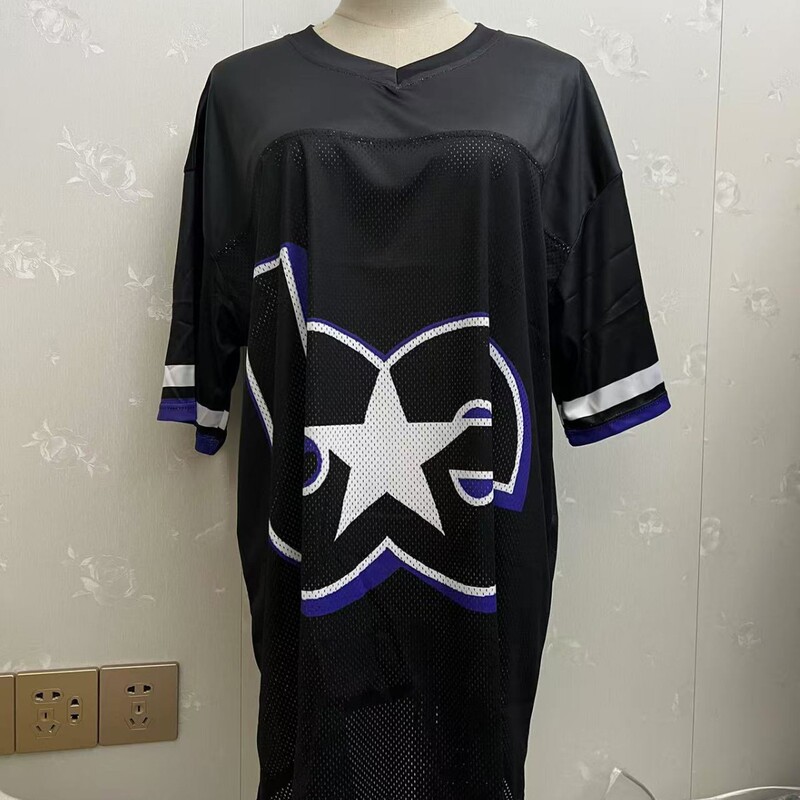 Foreign Trade Cross-border Leisure Sports Jersey Billie Eilish Billie Eilish Bili Concert Jersey