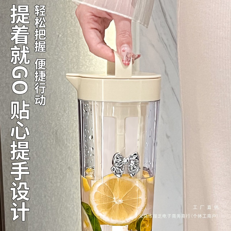 凉白开水壶储水冷水壶家用耐高温耐摔泡花茶柠檬果汁凉水壶商用|undefined