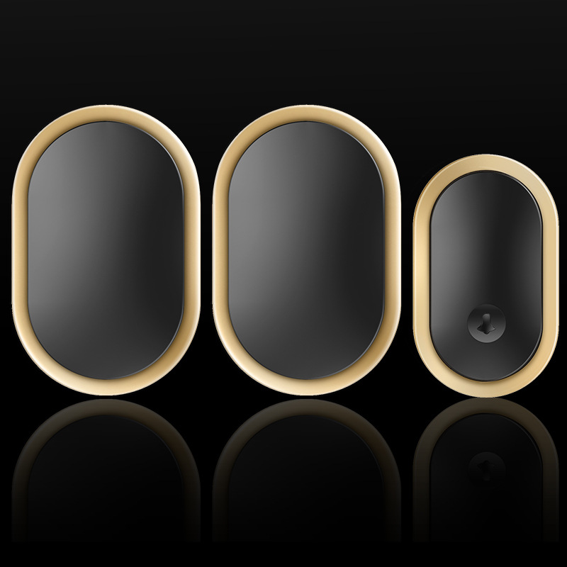 新款家用无线智能门铃远距离智能遥控一拖二穿墙电子闪光无线门铃